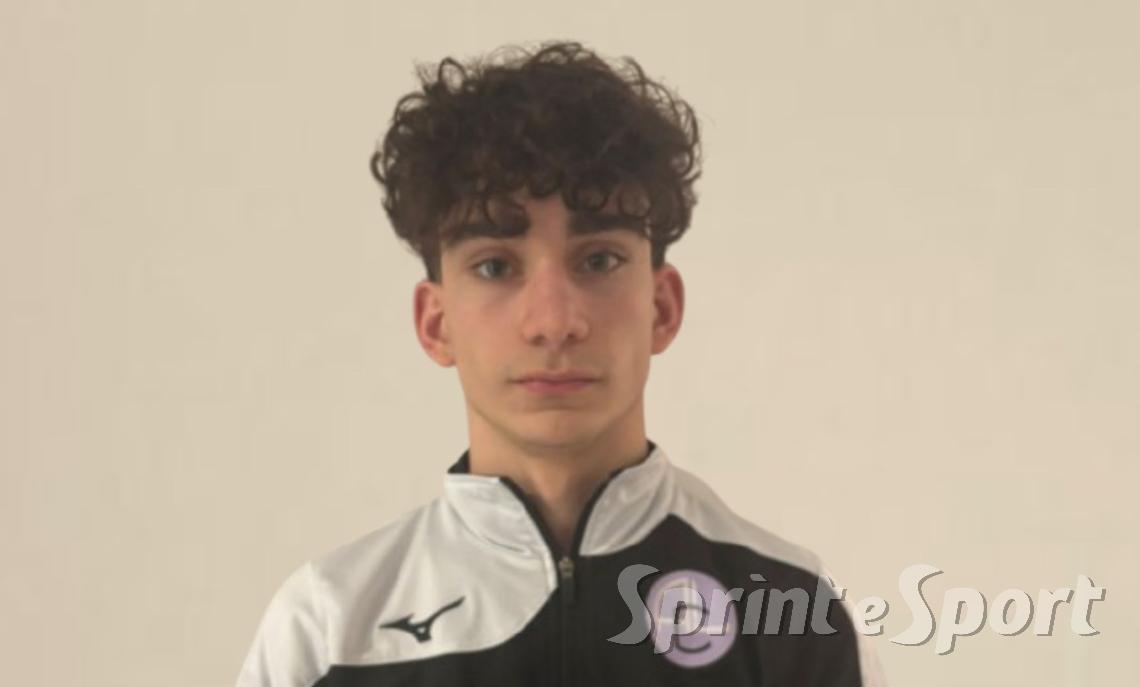 Christian Stendardo, marcatore del match per la squadra di casa
