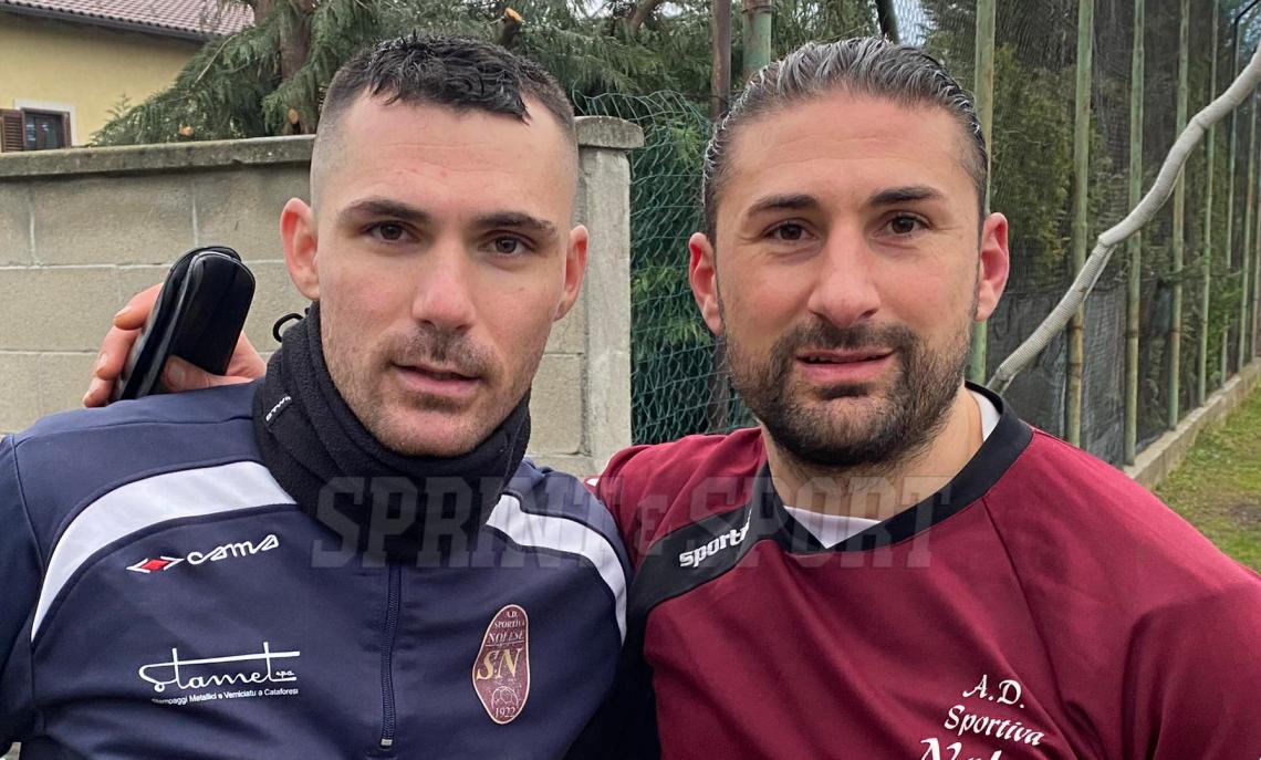 NOLESE, SPAZIO TALENT SOCCER, PRIMA CATEGORIA PIEMONTE, FOTO NOLESE FABIO D'ALESSANDRO, LUCA RIZZUTO