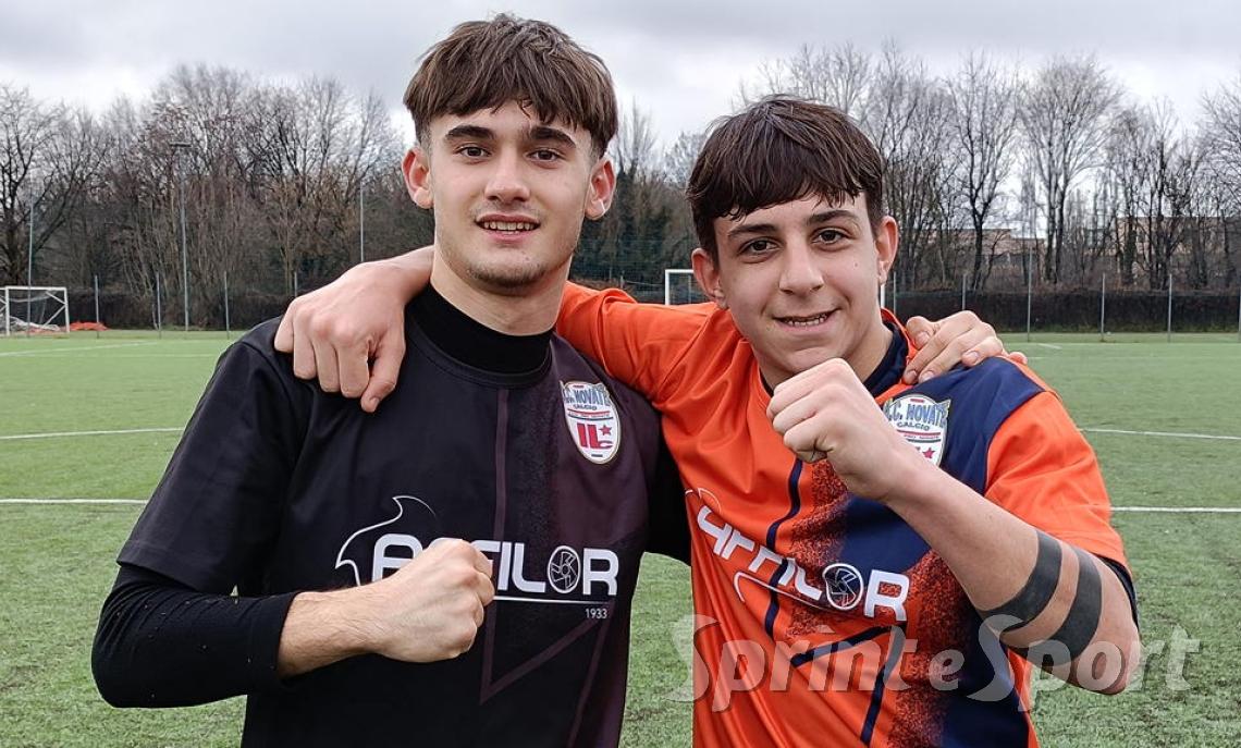 Lorenzo Sassano e Matteo Sudano; PRO NOVATE UNDER 17