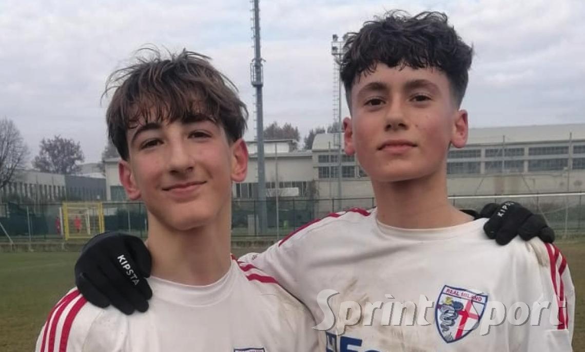 Messina e Damiani; REAL MILANO UNDER 15
