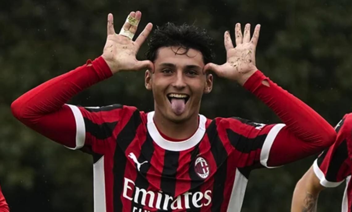 Primavera • Juventus-Milan: Dopo l'Inter anche la Juve: un Milan perfetto insegna calcio a Vinovo, dura lezione per i bianconeri. In foto Alessandro Bonomi