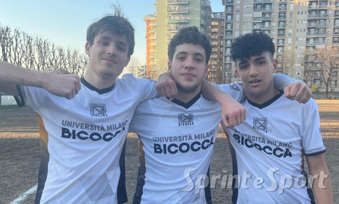 UNDER 19 CUS BICOCCA • Alessandro Toscani, Gabriele Battimelli, Mohamed Zentar