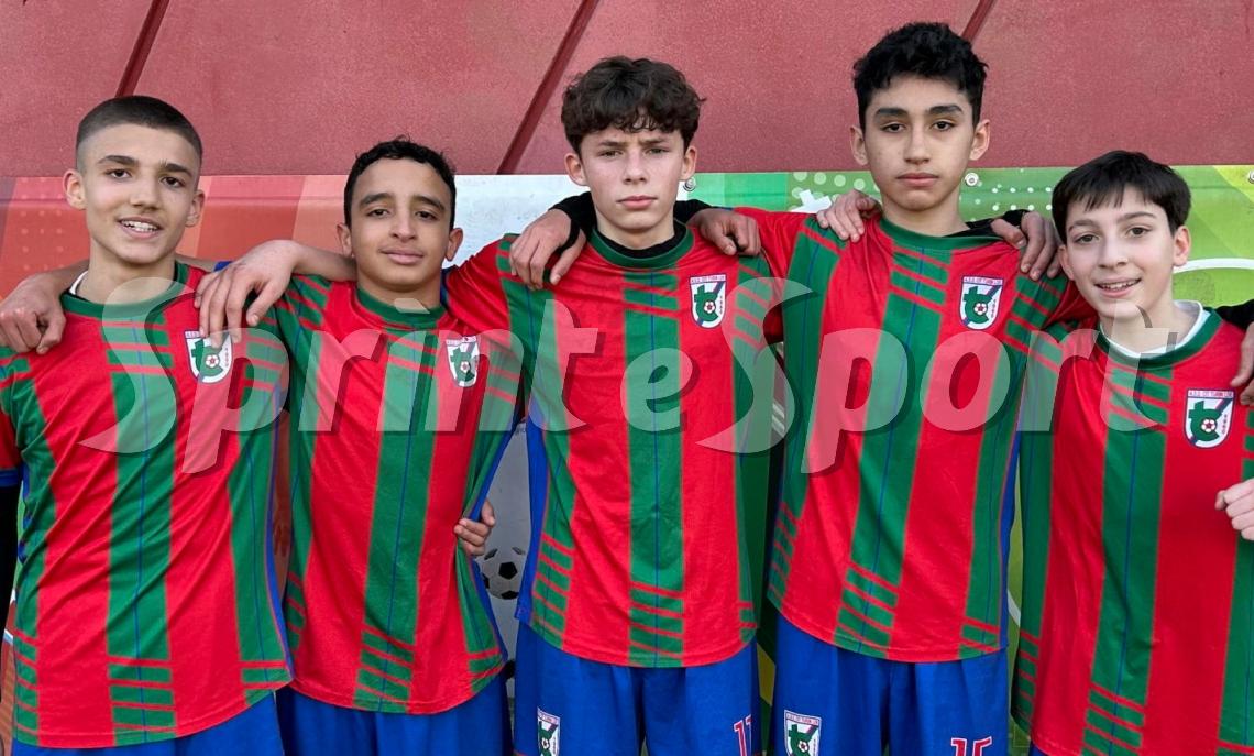UNDER 14 TORINO CIT TURIN-ONNISPORT 6-0 • L'architetto Michele Flore insieme ad Abdessamad Mernessi, Duccio Cerri che fa tripletta ed infine reti dalla panchina per Alejandro Linares e Mario Iannetti