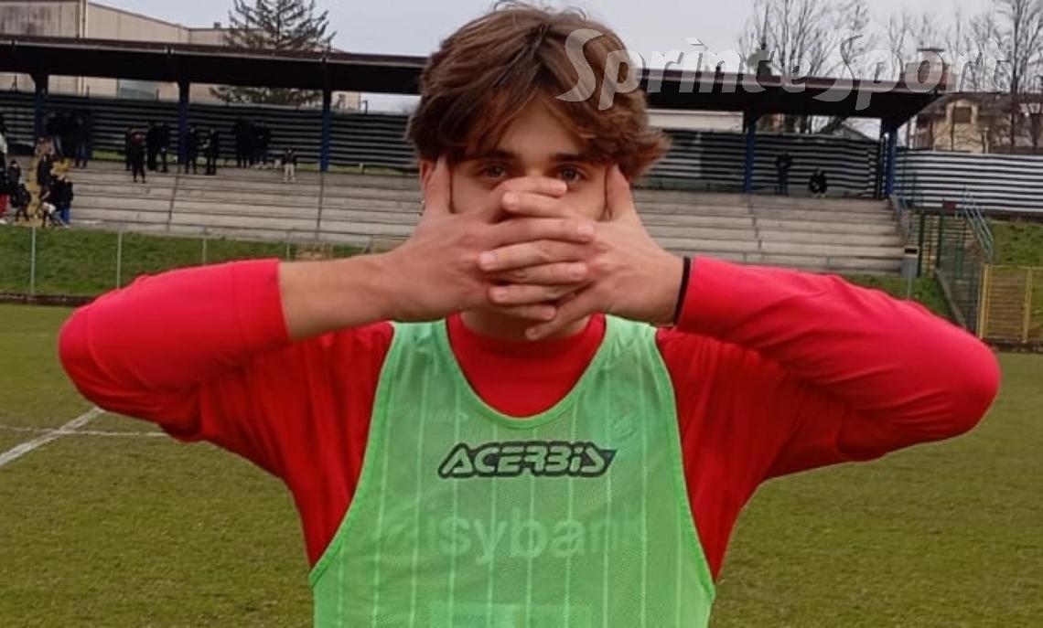 Christian Rinaldi in gol dal dischetto