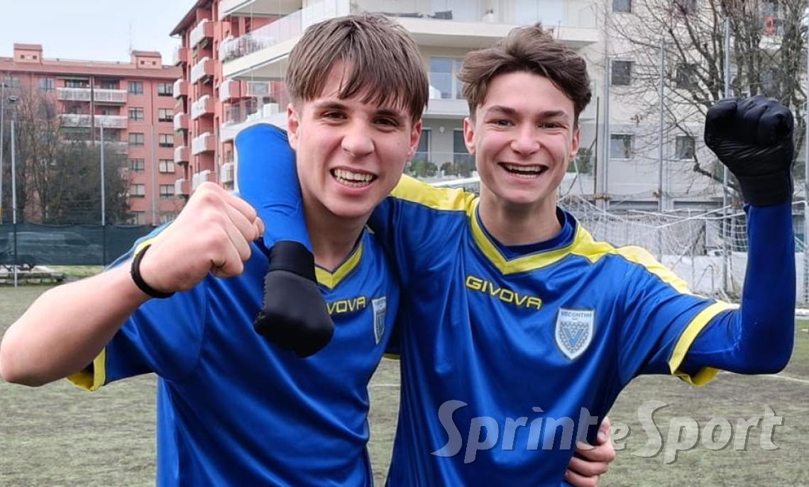 Tommaso Lentini e Sergio Bussi; VISCONTINI UNDER 17