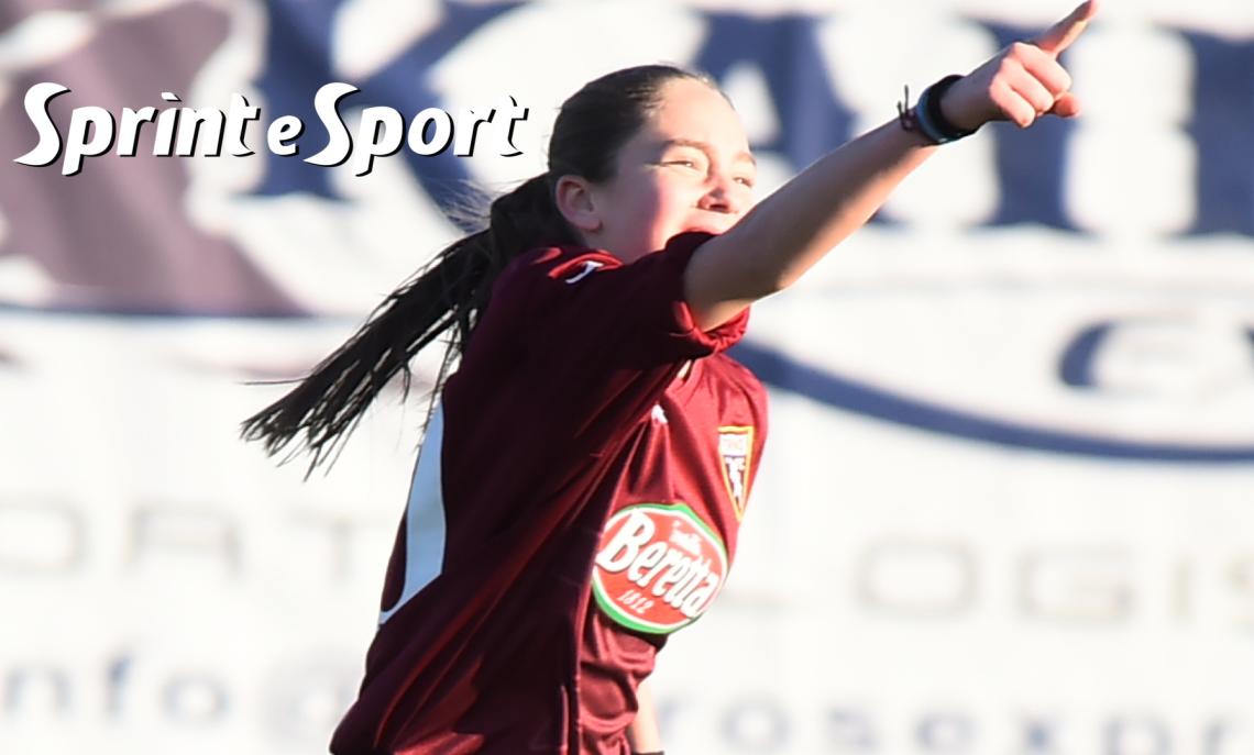 Under 19 Femminile, Rappresentativa Sperimentale, in foto: Nicole Nardi, centrocampista 2008 del Torino