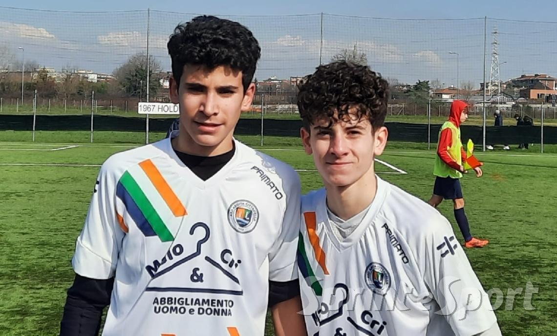 ARDITA CITTADELLA UNDER 15 • Bernasconi Riccardo e Mattia Bordone