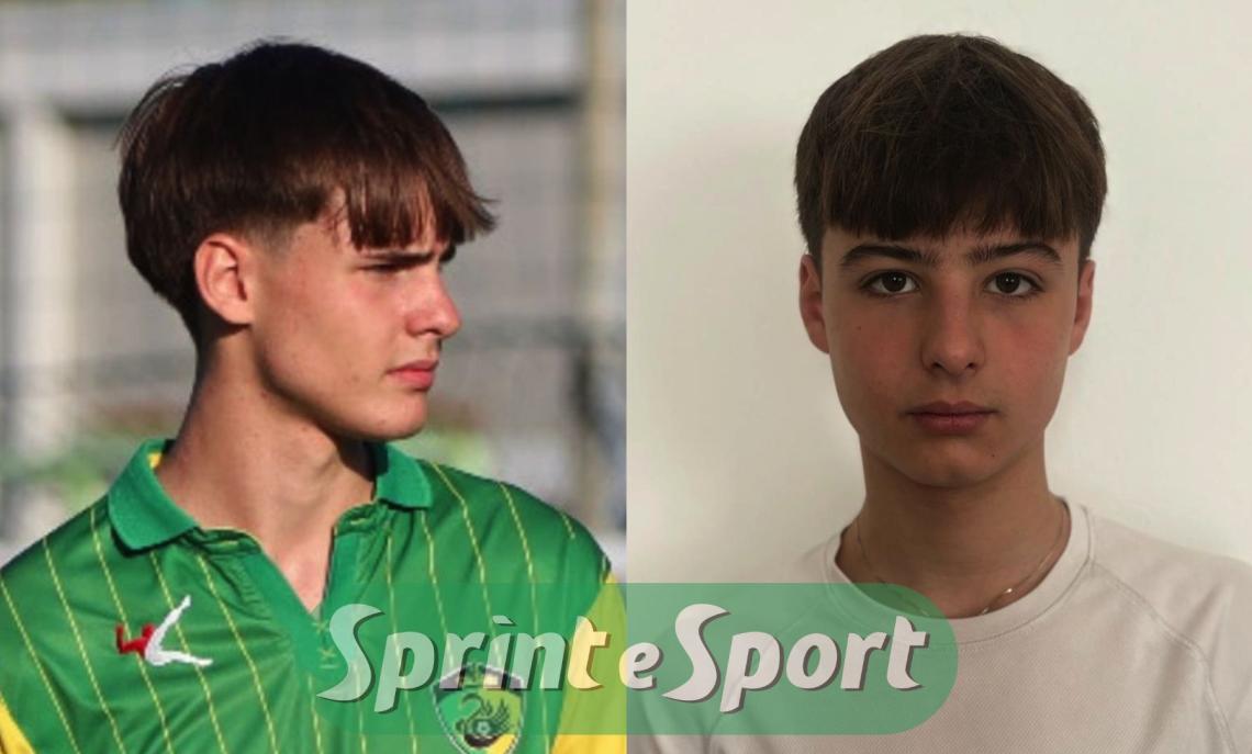 Mattia Straini e Manuele Straini; COLOGNO U19 E AGRISPORT U16