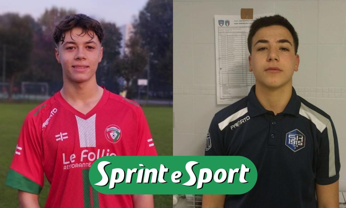 Leonardo Merlo e Mesti Hasani; GARIBALDINA E SEMPIONE UNDER 16