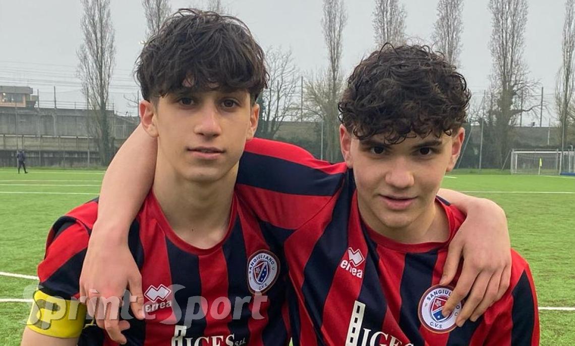 Stefano Angolari e Alessandro Sacchi • SANGIULIANO CVS UNDER 16
