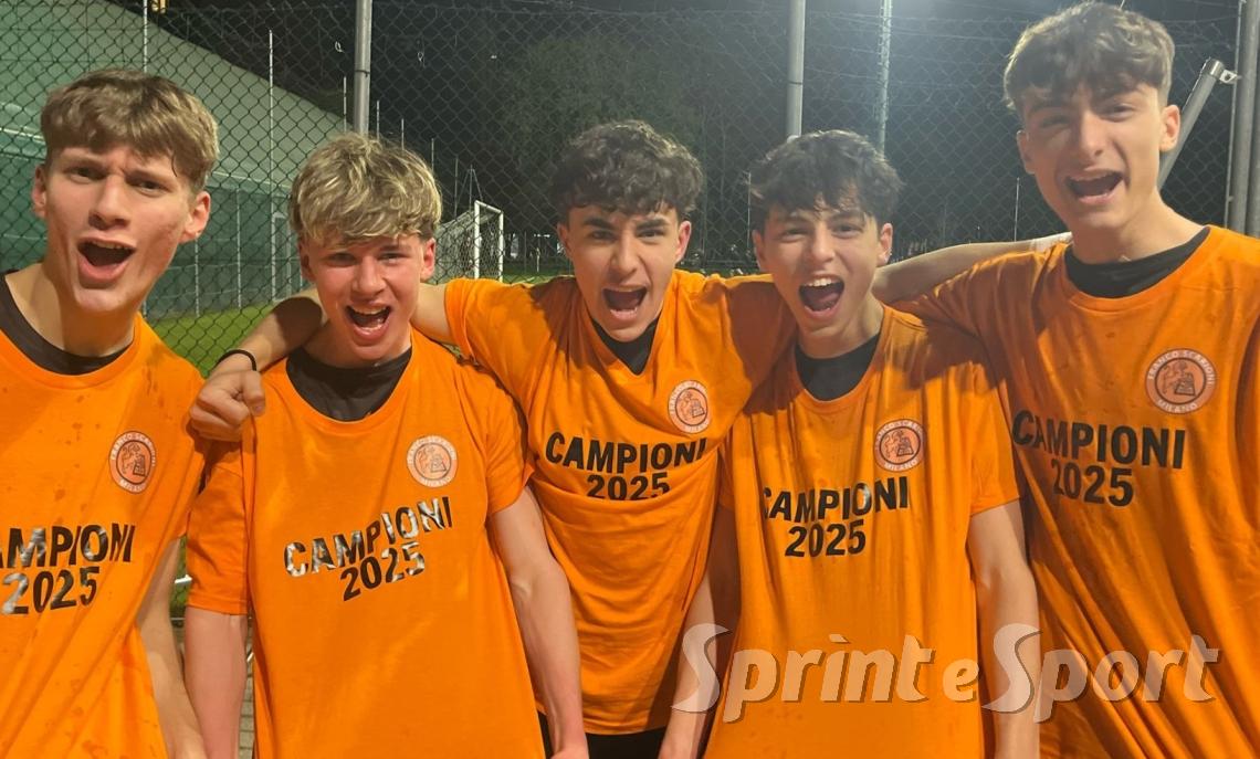 UNDER 16 FRANCO SCARIONI • Antonino Turconi, Andrea Di Corato,  Andrea Fresolone, Mattia Romano, Leonardo Bove