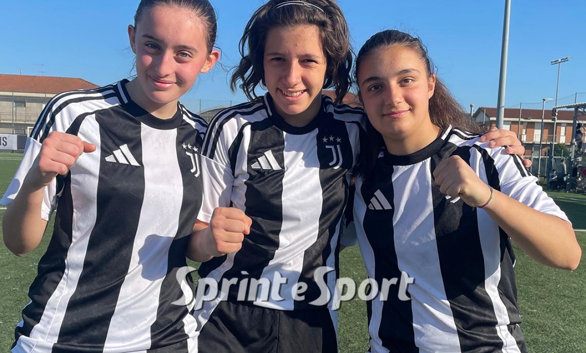 NAZIONALI UNDER 15 FEMMINILE: Juventus-Torino 4-0, le marcatrici Letizia Colomba, Emma Rulfin e Emma Saba