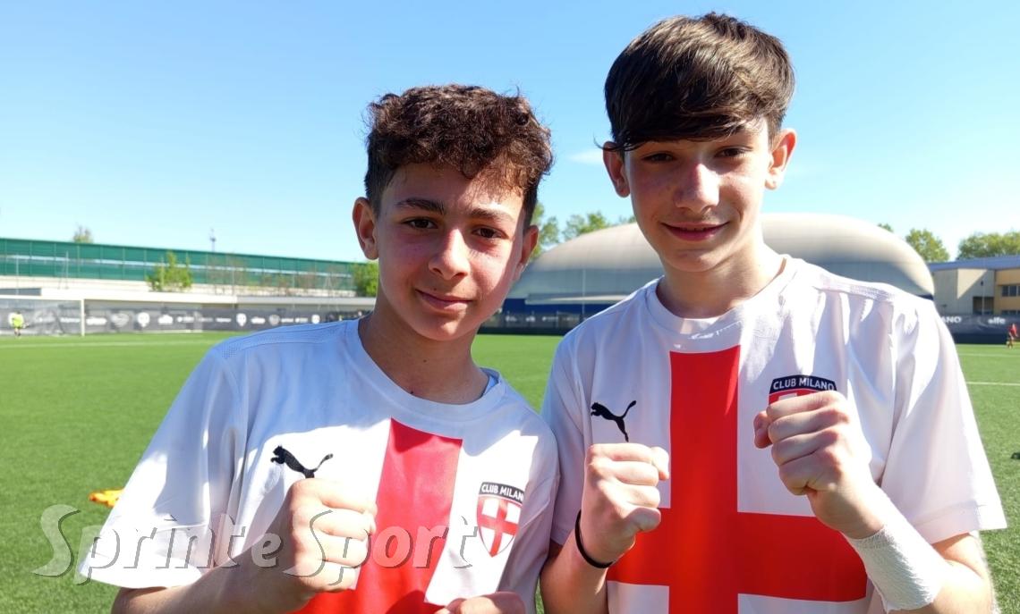 UNDER 14 CLUB MILANO • Lorenzo Frazzetto e Mattia Pedrini