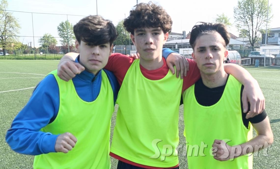 Matteo Deufemia, Federico D'Amore e Gaetano Ungaro: RAPP MILANO UNDER 15