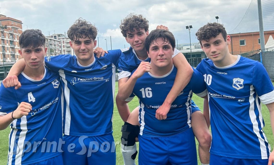 Under 17 Orione • Pietro MERCALLI, Edoardo DEL VACCHIO,  Mirko MANNA, Giovanni LANFRANCHI e Andrea PIROTTA 