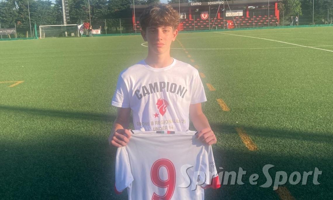 Under 14 Schiaffino, il bomber Fortin