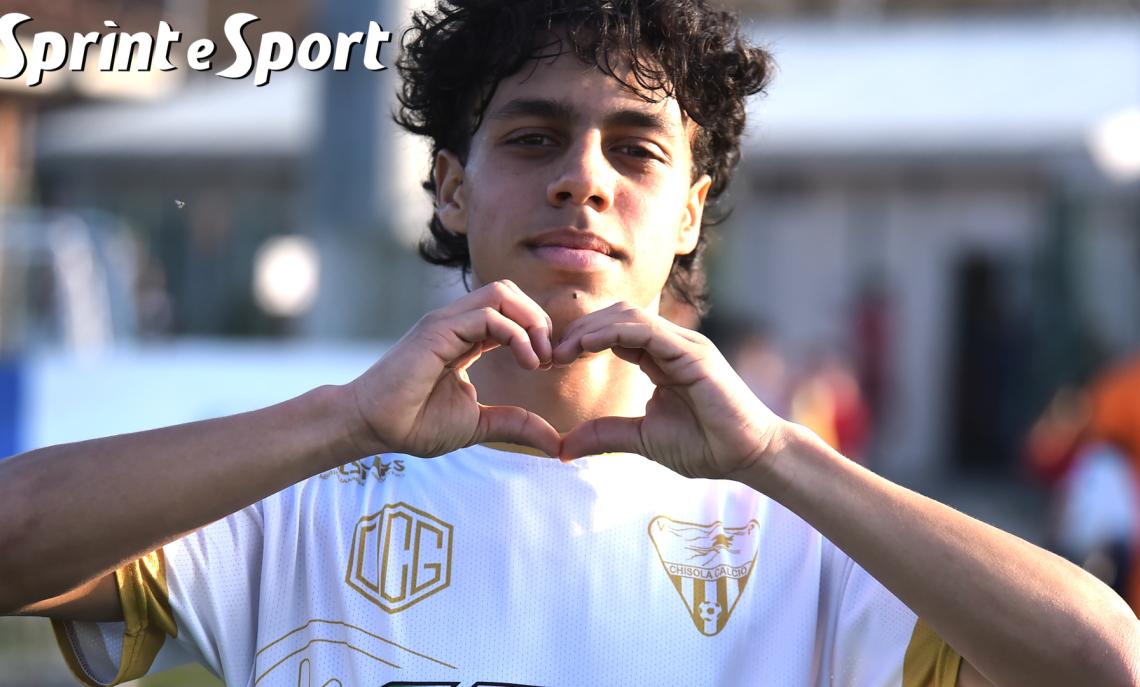 Andrè Santos Oliveira, centrocampista della Under 19 Nazionale del Chisola