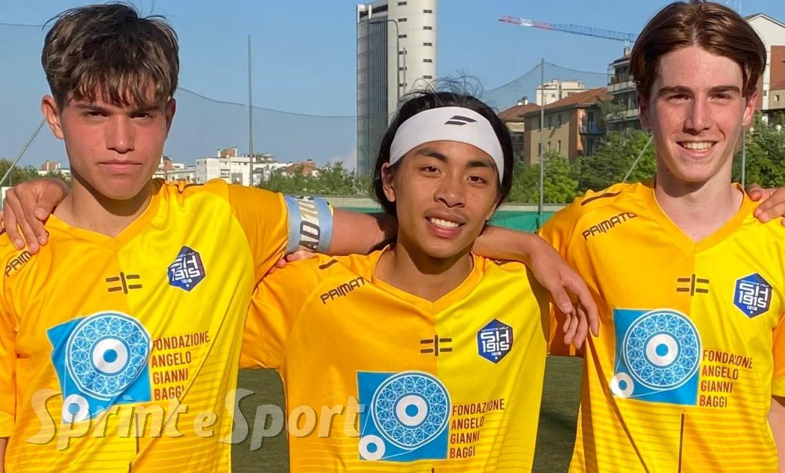 Matteo Vozza, Jahiro Gonda e Alessio Onori • SEMPIONE UNDER 16
