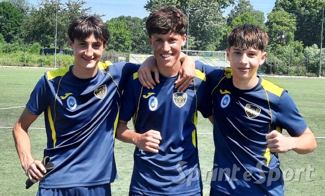 Cristian Belli, Samuele Foti, Davide Slavazza • ARCONATESE UNDER 15