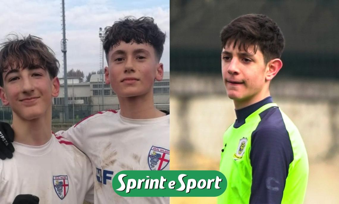 Messina e Diamiani, Oddo; REAL MILANO, OPERA UNDER 15
