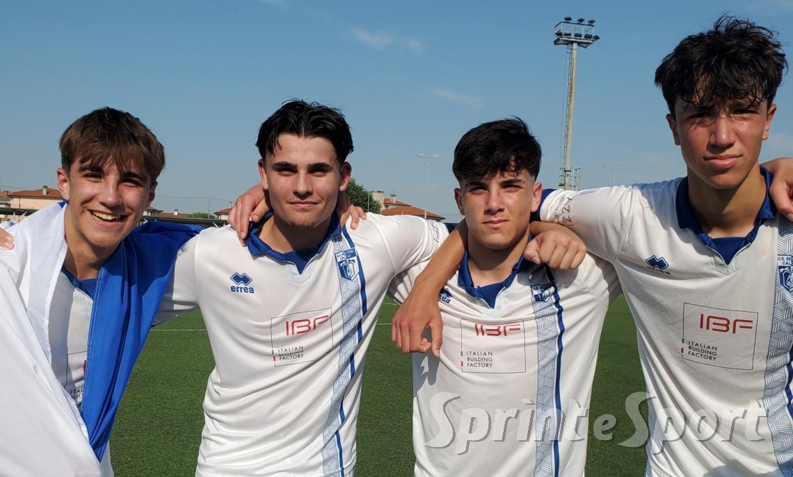 Federico Chia, Ruben Dandrea Picconi, Federico Piazza e capitan Michele Scorpaniti