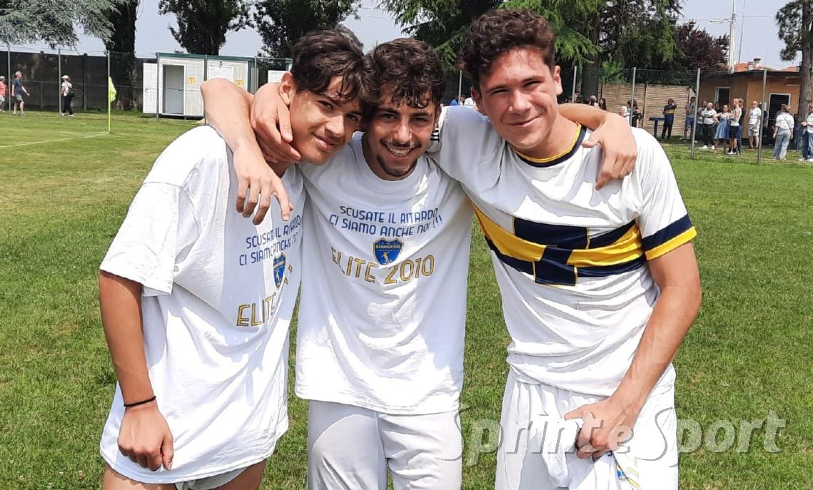 Mirko Pagnotta, Morgan Guastamacchia, Gabriel Bozzarelli • BARANZATESE UNDER 15