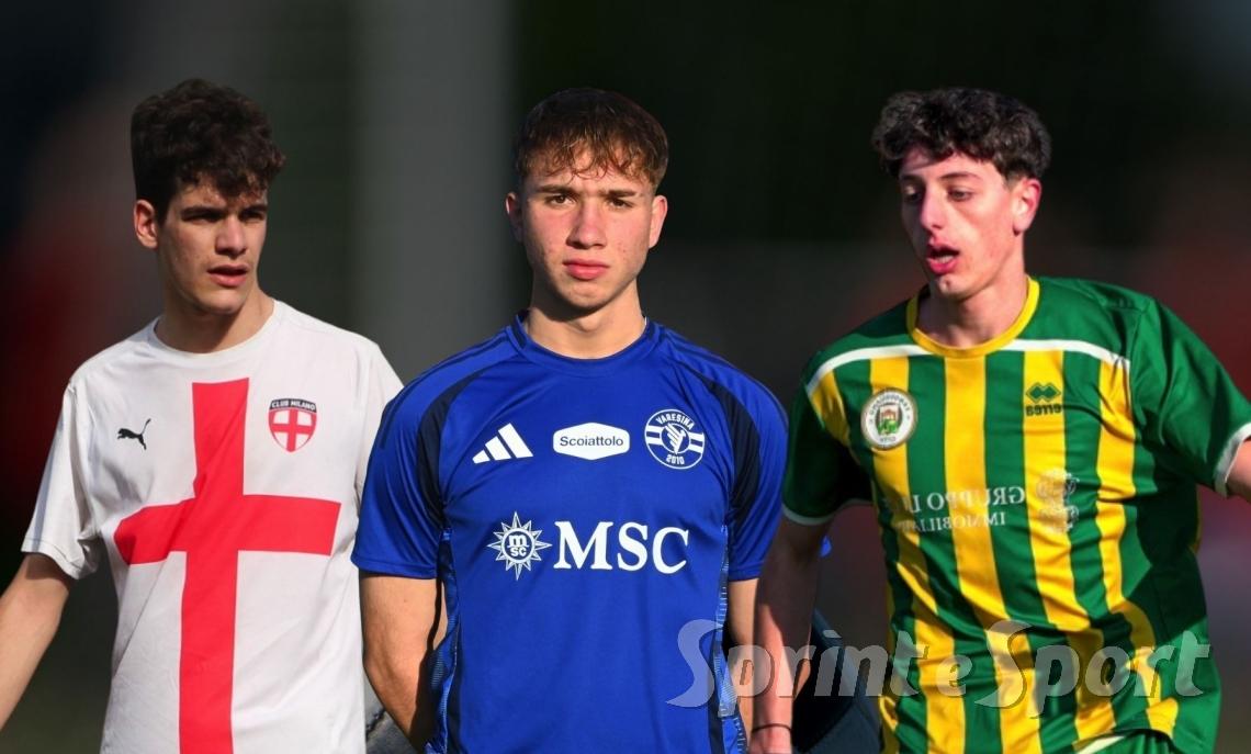 Bertoni - Club Milano, Gondor - Varesina, Rossi - Sangiuliano City