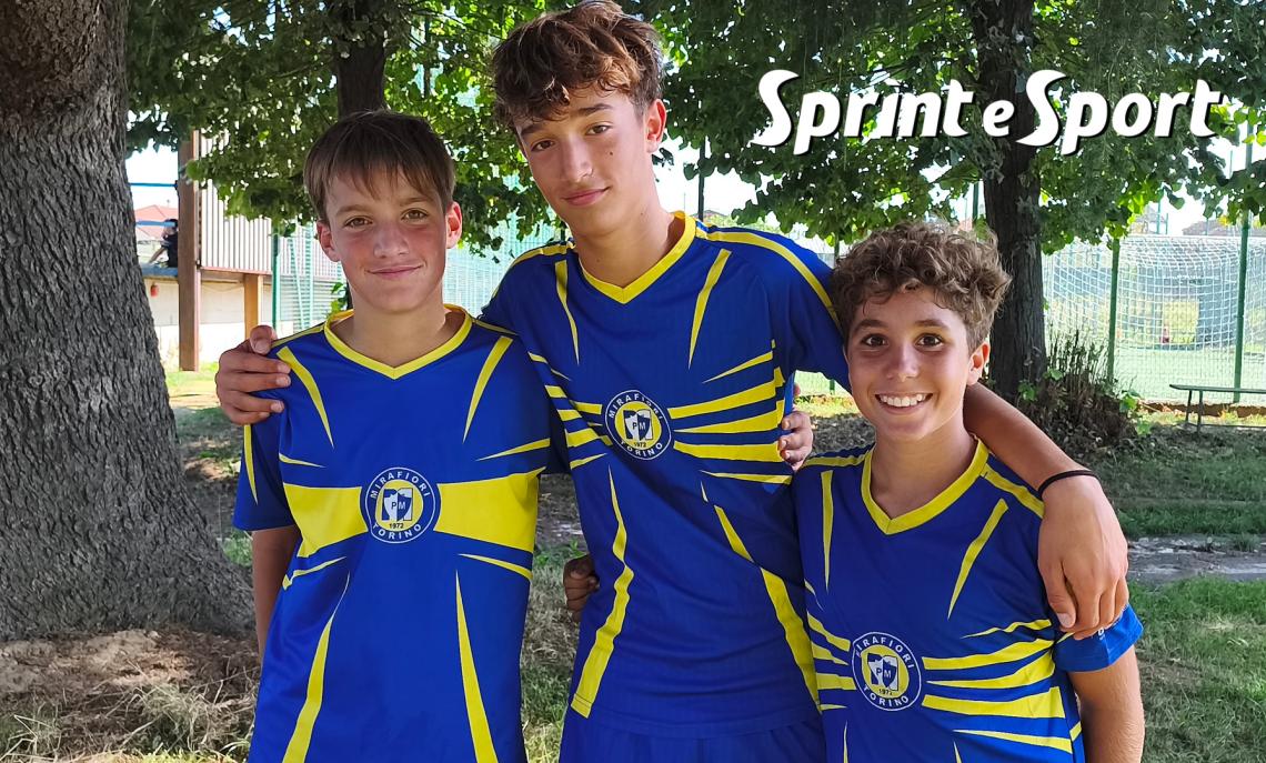 Under 14 Grande Slam, Leinì-Mrafiori 2-3: gli autori dei gol gialloblù Gabriele Vercelli, Leonardo Muja, Andrea Zanarotti 
