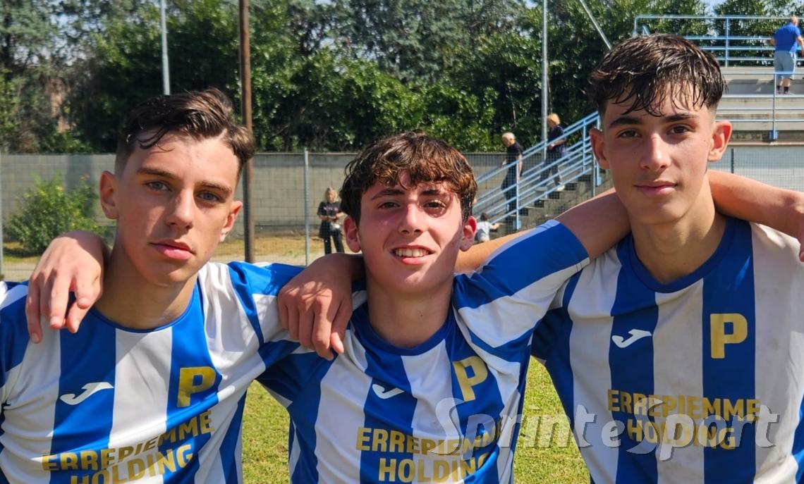 Gabriele Gnisci, Matteo Giuseppe Faia e Mattia Bongiorno • PREGNANESE UNDER 17