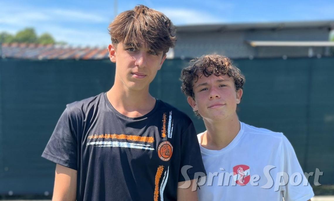 UNDER 17 ÉLITE FRANCO SCARIONI, CIMIANO • Leonardo Lavizzari e  Luca Grison
