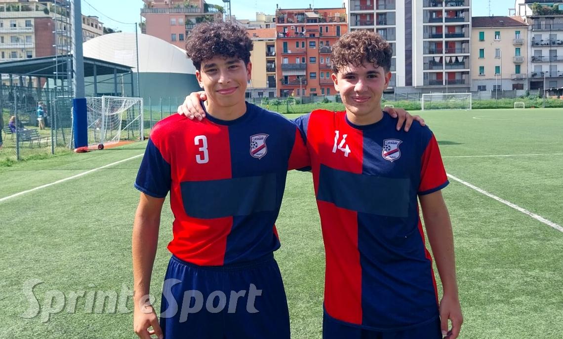 LUCONI E AIELLO, ACCADEMY CALVAIRATE, UNDER 17