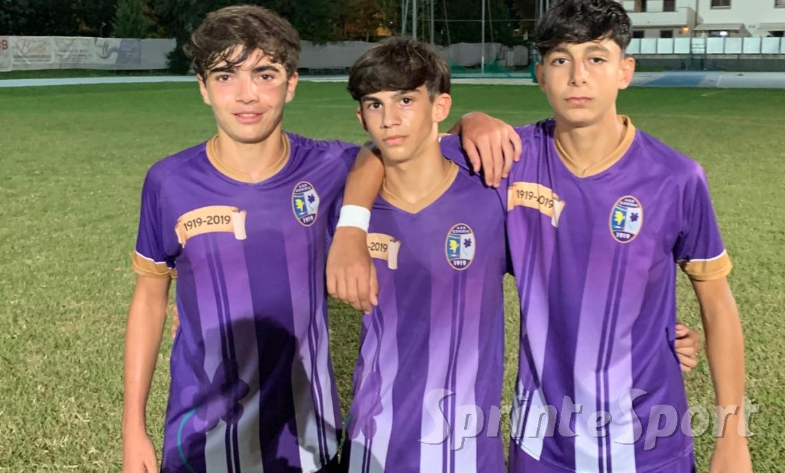 Cristian Morsellino, Marco Saddi e Alex Spagnoletti i migliori  in campo  di Rosta-Cenisia 1-2 Grande Slam Under 15