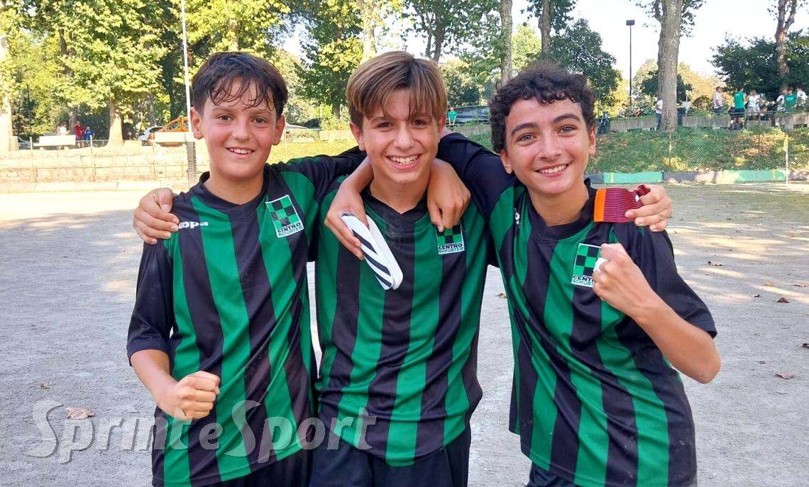 Gabriele Zocchi, Leonardo Perla e Valentino Nido • Schuster