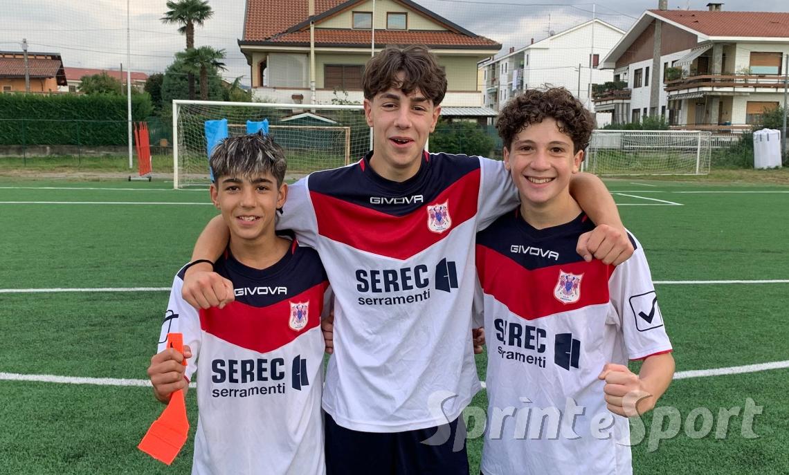 Lorenzo De Lucia, Manuel Papa, Andrea Grasso i migliori in campo in Druentina Virtus Accademia 2-1 Under 15 Torino