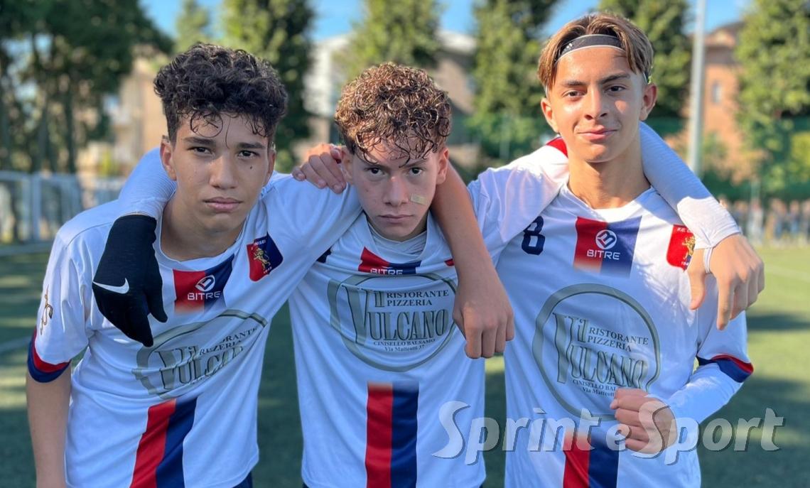 UNDER 15 CINISELLO • Said Mohamed, Rayan Zhari, Stefano Ferrari