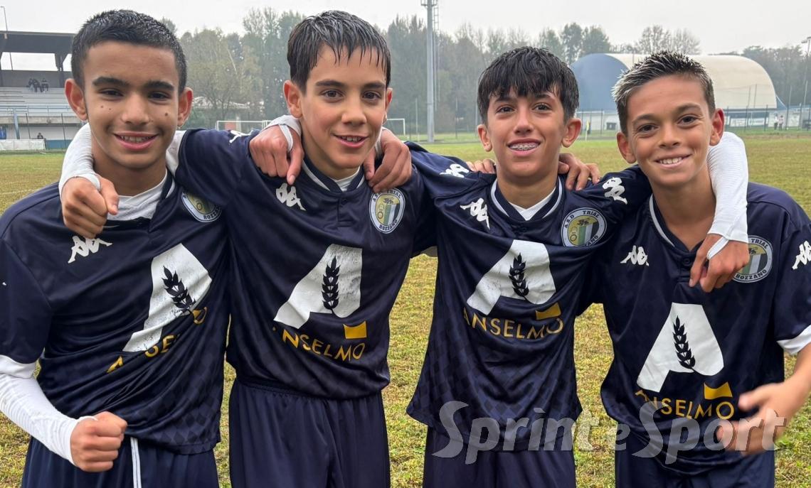Chellan, Calvani, Vittorio e De Pasquale; TRIAL ROZZANO UNDER 14