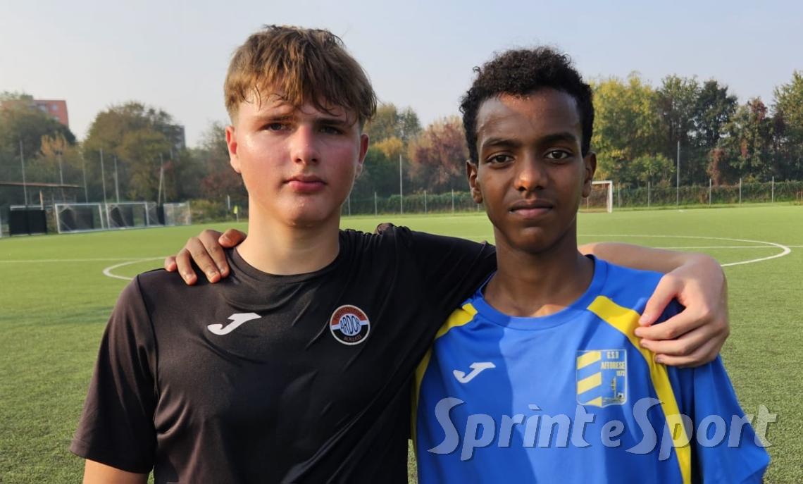 Davide Doniselli e Mikyas Negash • ARDOR BOLLATE E AFFORESE UNDER 16