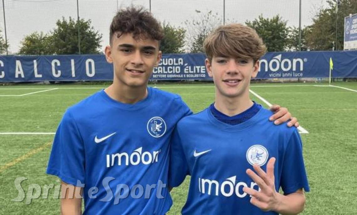 Samuele Radice e Vittorio Malanga VIGHIGNOLO-BONOLA UNDER 14