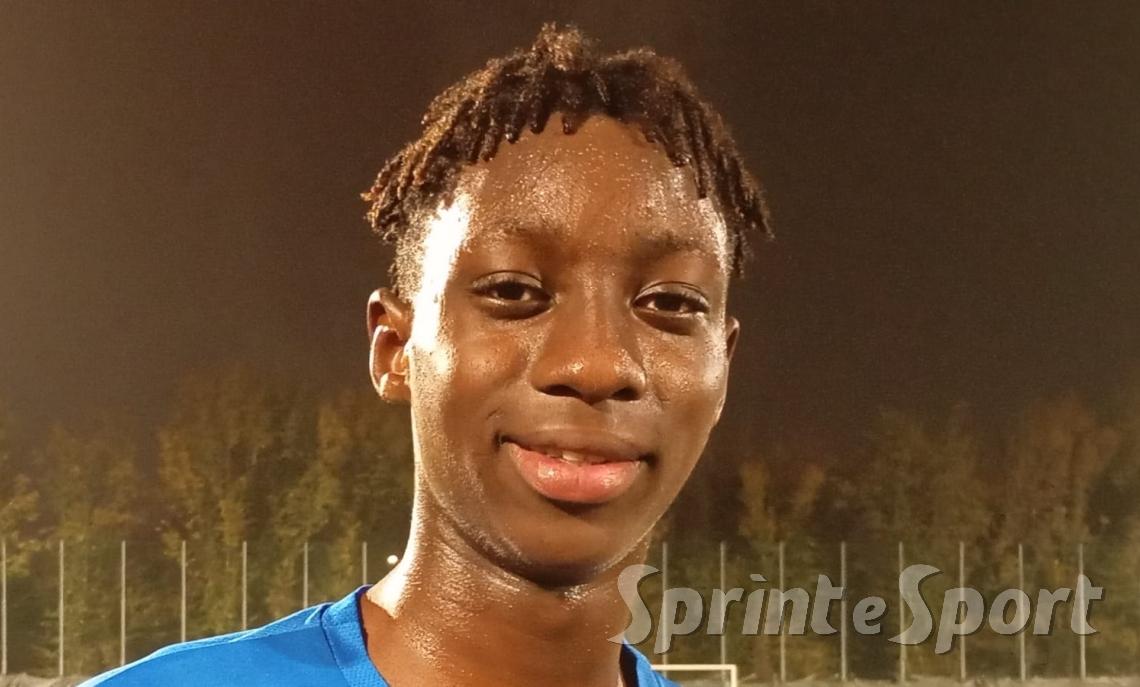 Cheikh Mbengue, il migliore in campo del Seregno