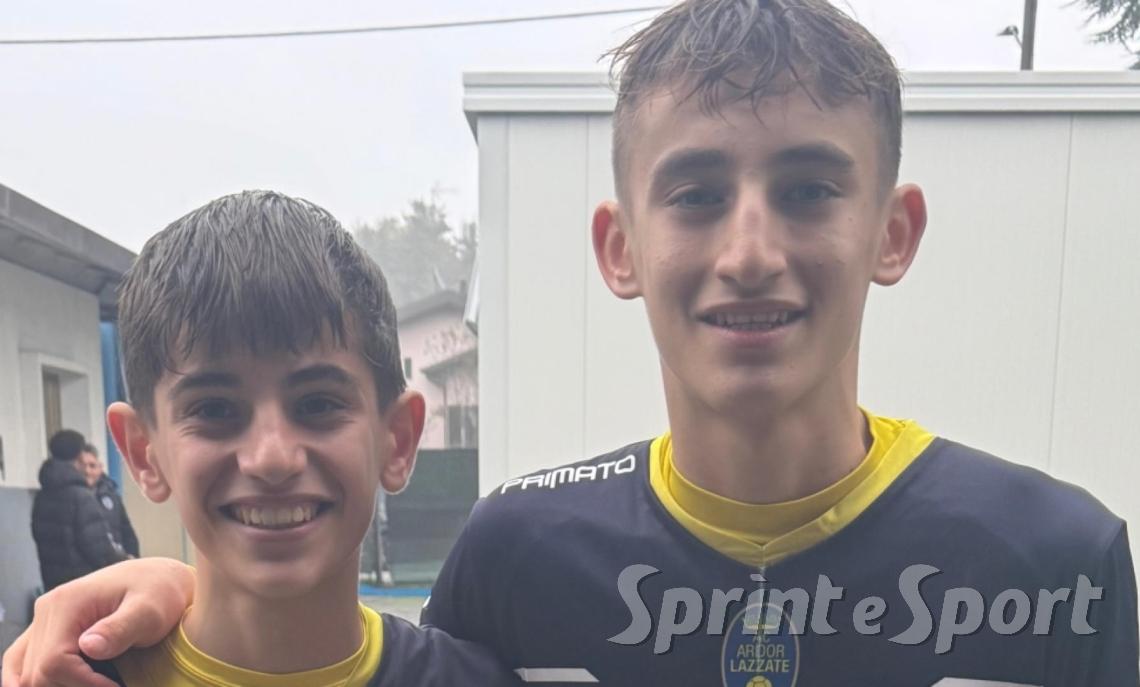 UNDER 14 ARDOR LAZZATE • Samuele Cuturello e Nicolò Zaffaroni