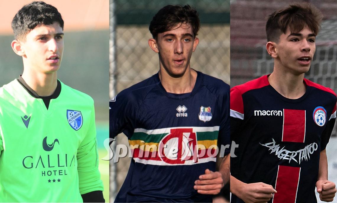 Under 17 Piemonte • La. top 11 del Mese di Ottobre: Alessandro Ragagnin, Federico Brusa e Andrea Suino.