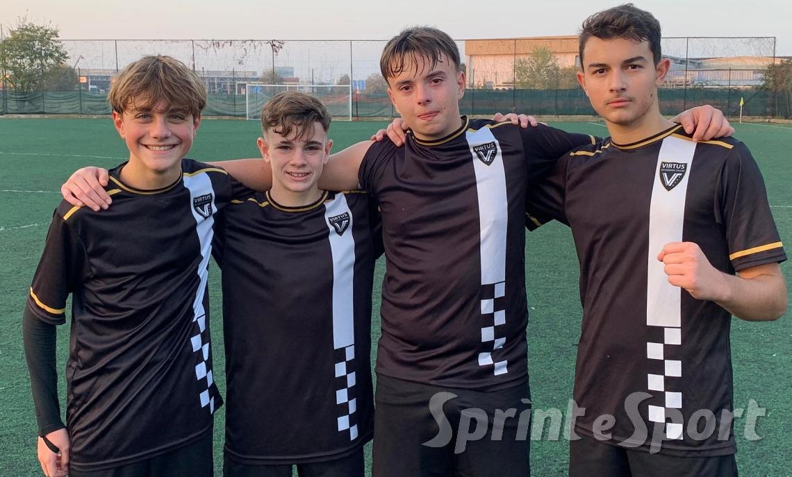 Andrea Romano, Christian Lupascu, Diego Mursa, Alessandro Biscuola gli MVP di Virtus Accademia-Chivasso 3-2 Under 15 Torino