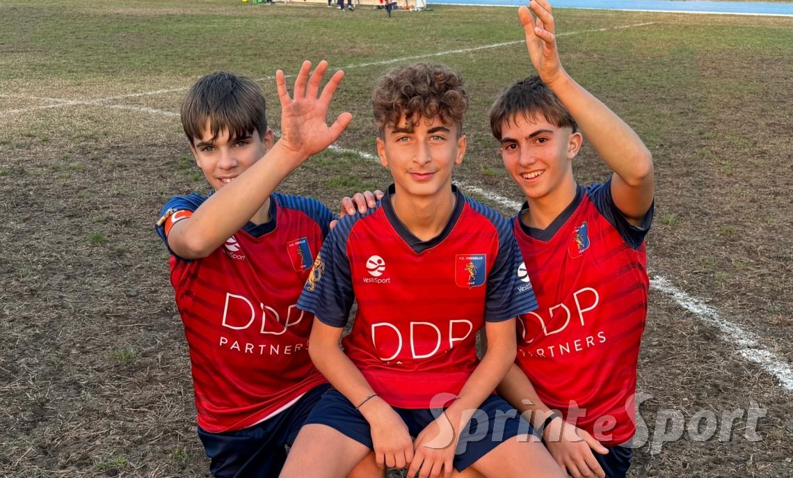 Gabriel Prencipe, Denis Bonfilio e Riccardo Vinante • Cinisello