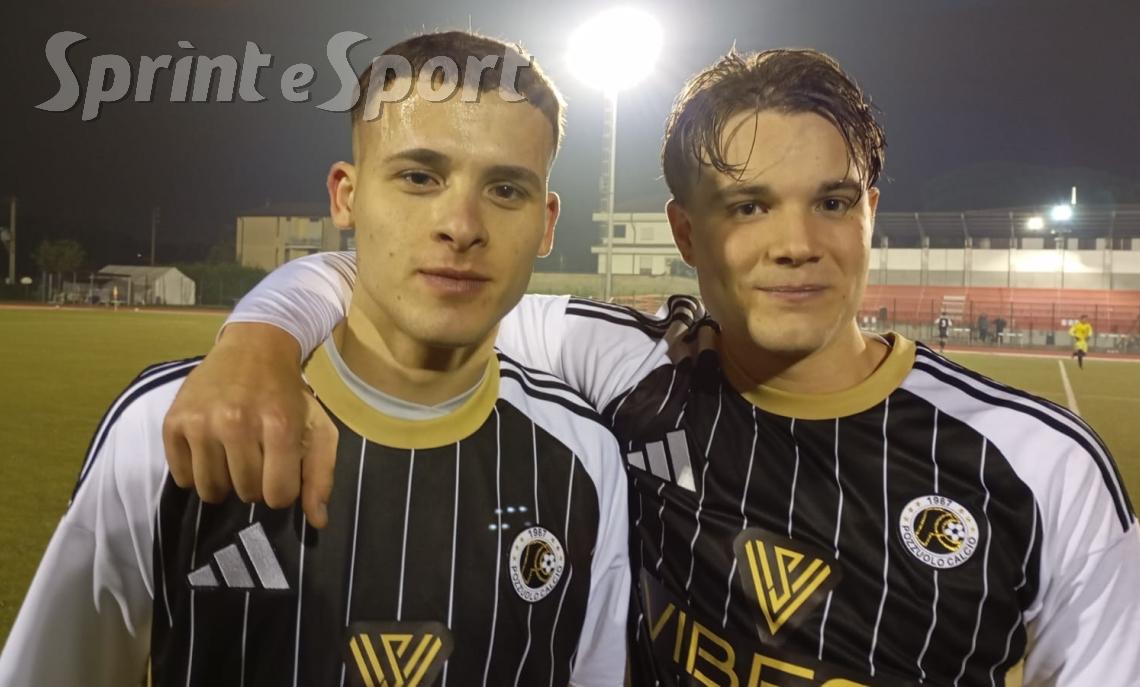 PROMOZIONE POZZUOLO • Simone Carbonara e Daniele Lombardo fanno gioire il Pozzuolo