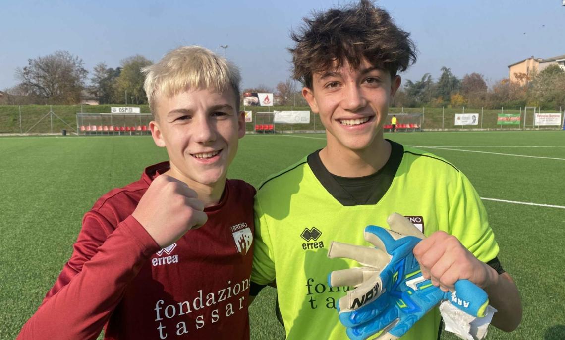 UNDER 15 ÉLITE BRENO • Mattia Bellicini e Tommaso Maranta