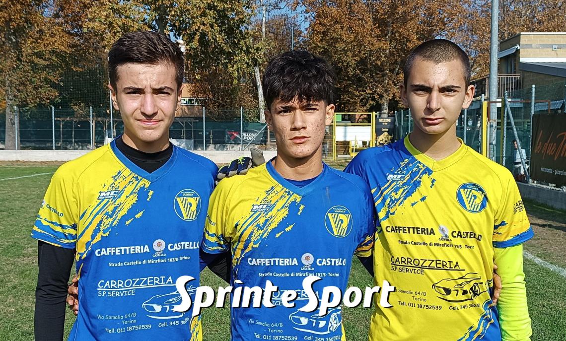 Provinciali Under 15 Torino • Gigante Giorgio, Messina Alessandro e Bizzoca Andrea • Torinese - Vianney 1-1