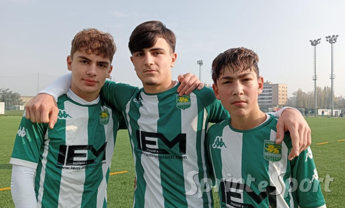 UNDER 15 ROZZANO•Paparella, Cimino e Fumagalli