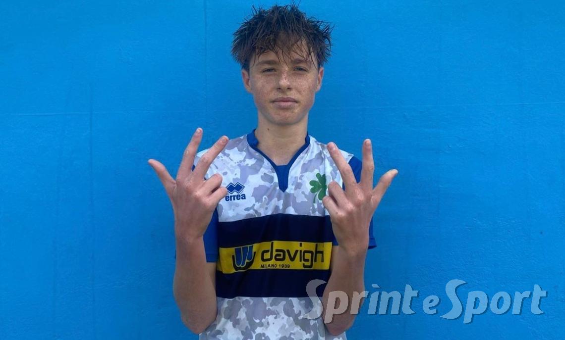 Leonardo Bartol Mastropietro, autore della tripletta decisiva