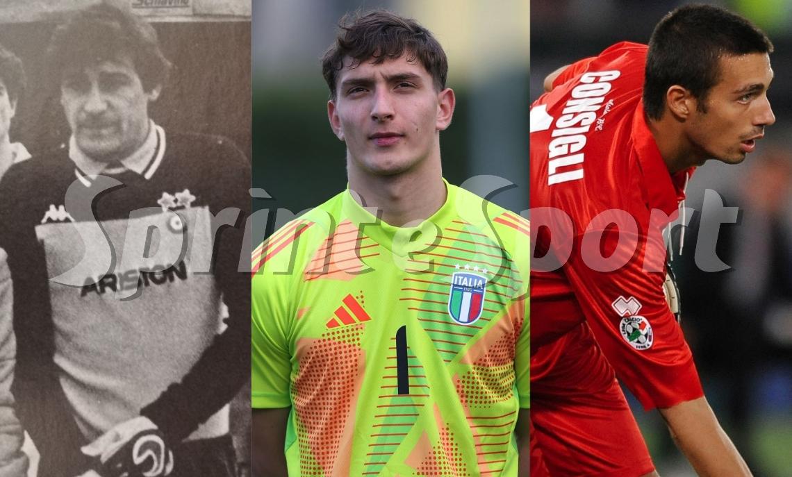 PORTIERI SERIE A PARTITI DALL'ORATORIO - LUCIANO BODINI MASSIMO PESSINA ANDREA CONSIGLI