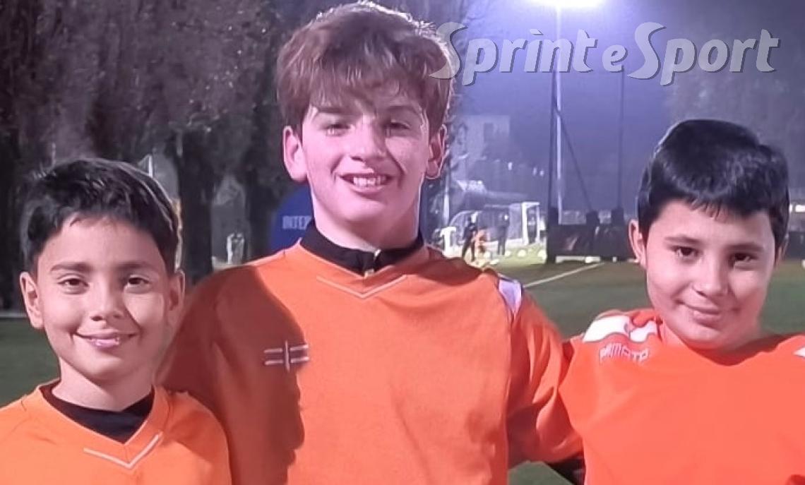 Marco Caso, Mattia Pucella e Leonardo Burigatto • ESORDIENTI B LOMBARDINA